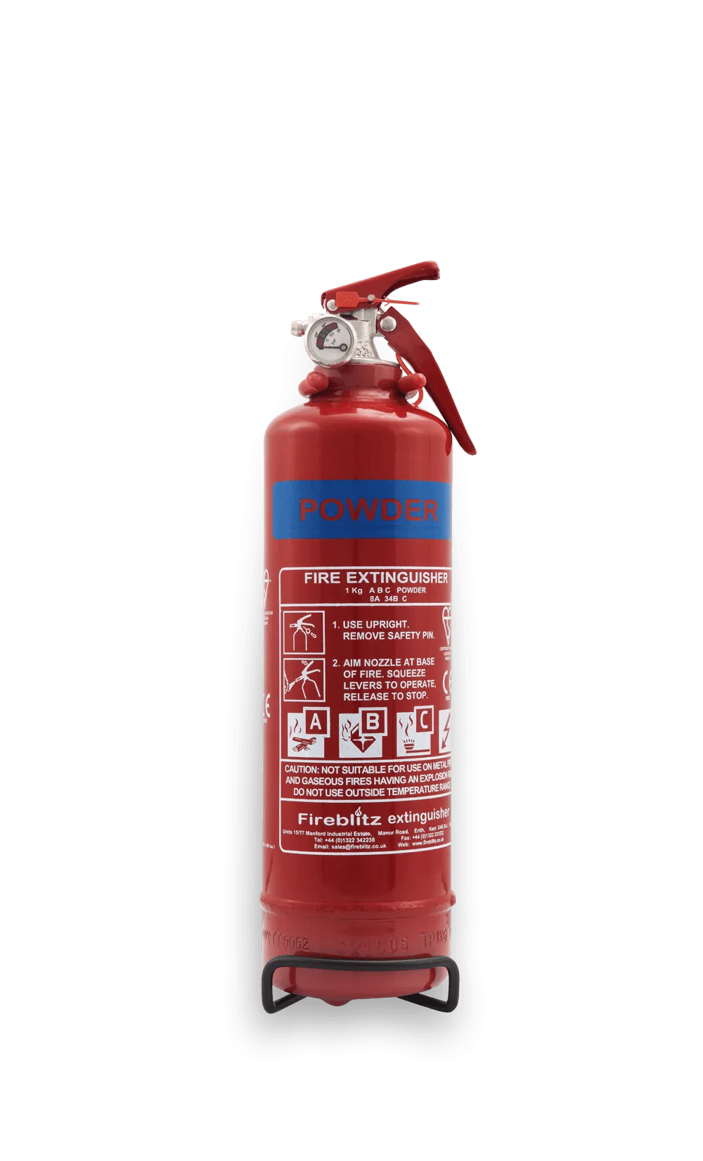 1kg Car Fire Extinguisher - Green Flag vGroup