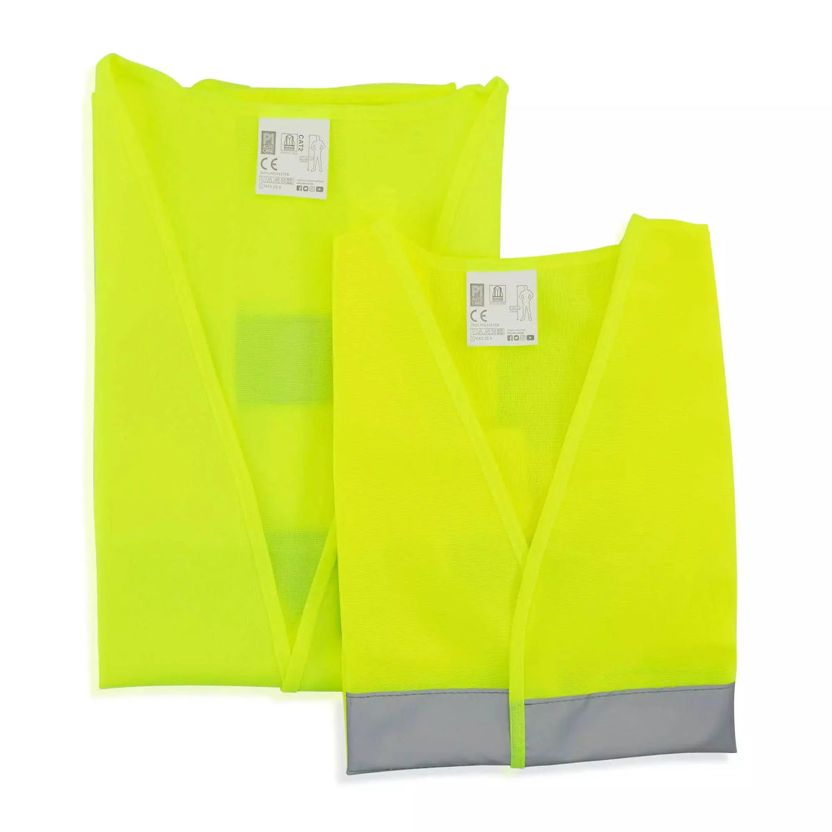 Adult High Visibility Safety Vest (Twin Pack) - Green Flag vGroup
