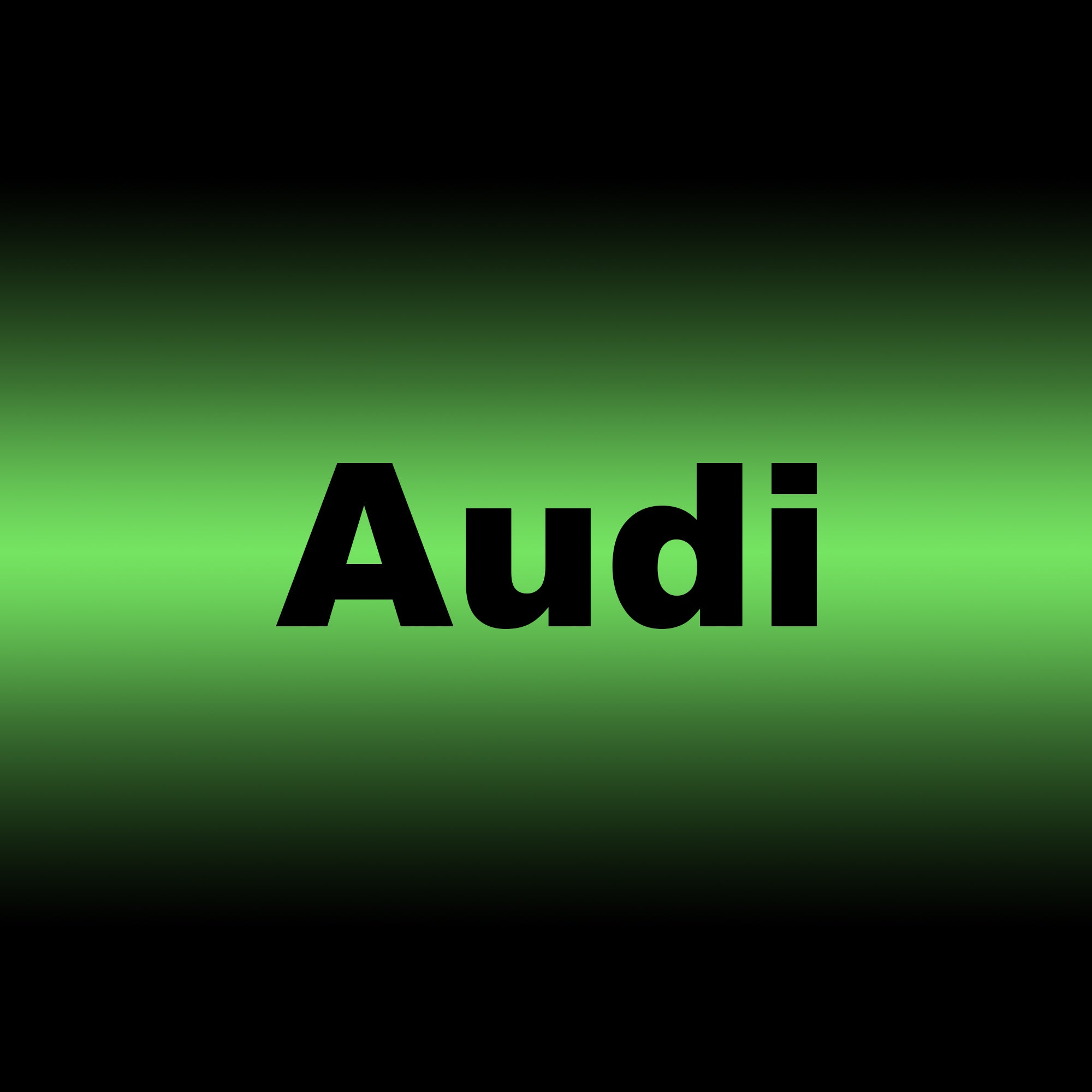 Rubber Tailored Car mats Audi - Green Flag vGroup