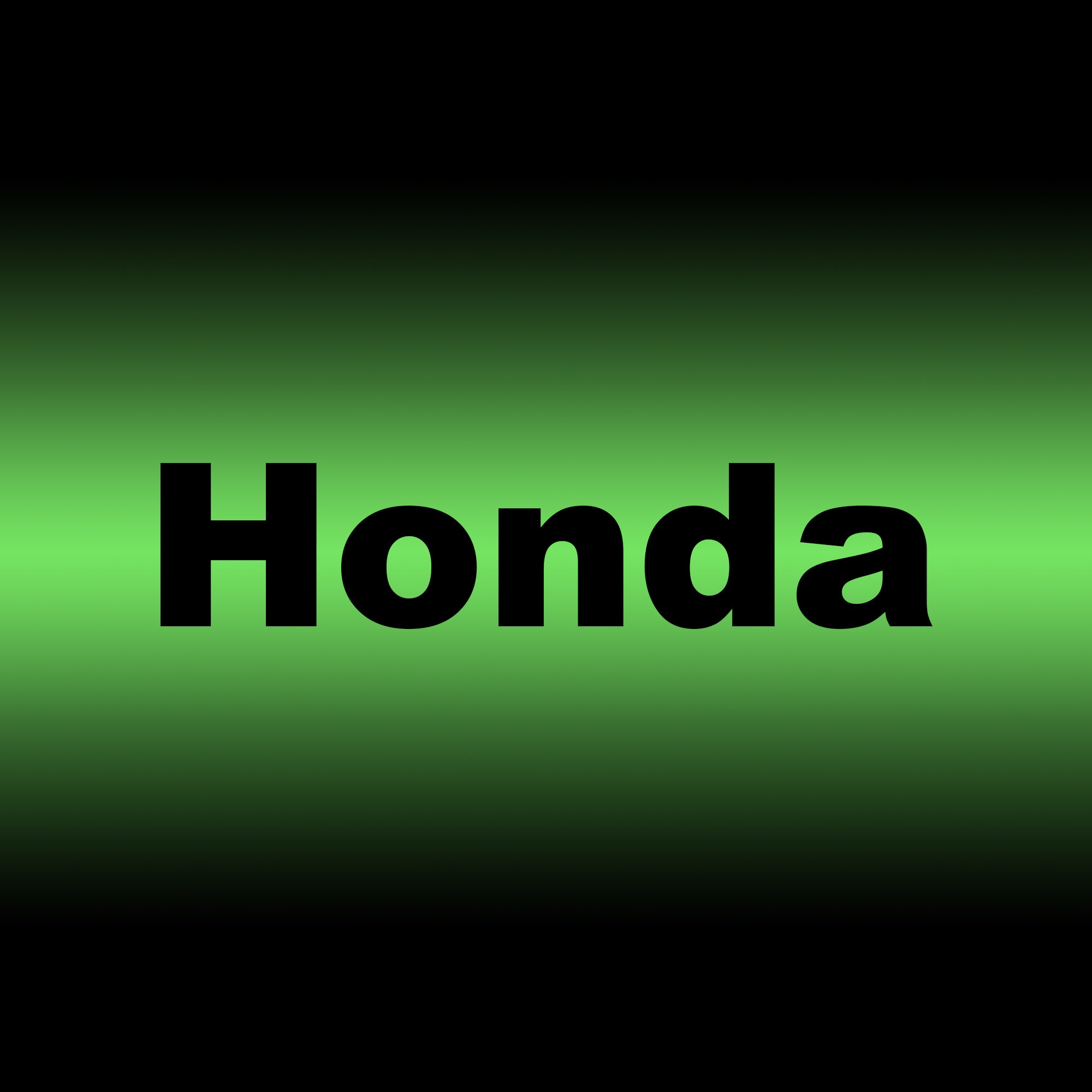Rubber Tailored Car mats Honda - Green Flag vGroup