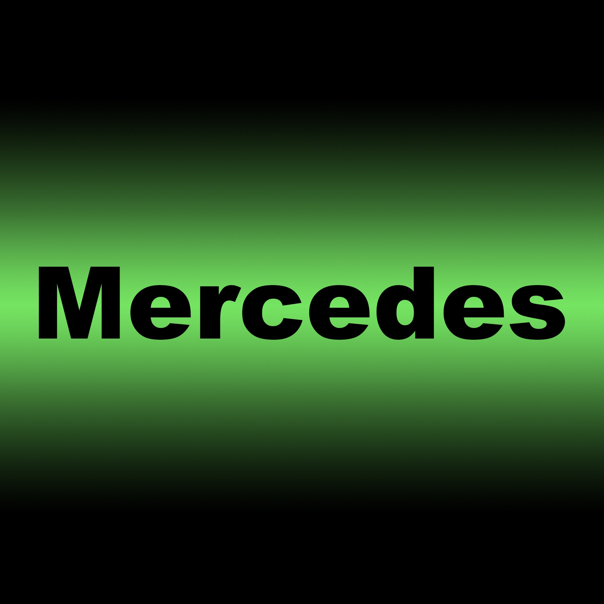 Rubber Tailored Car mats Mercedes - Green Flag vGroup