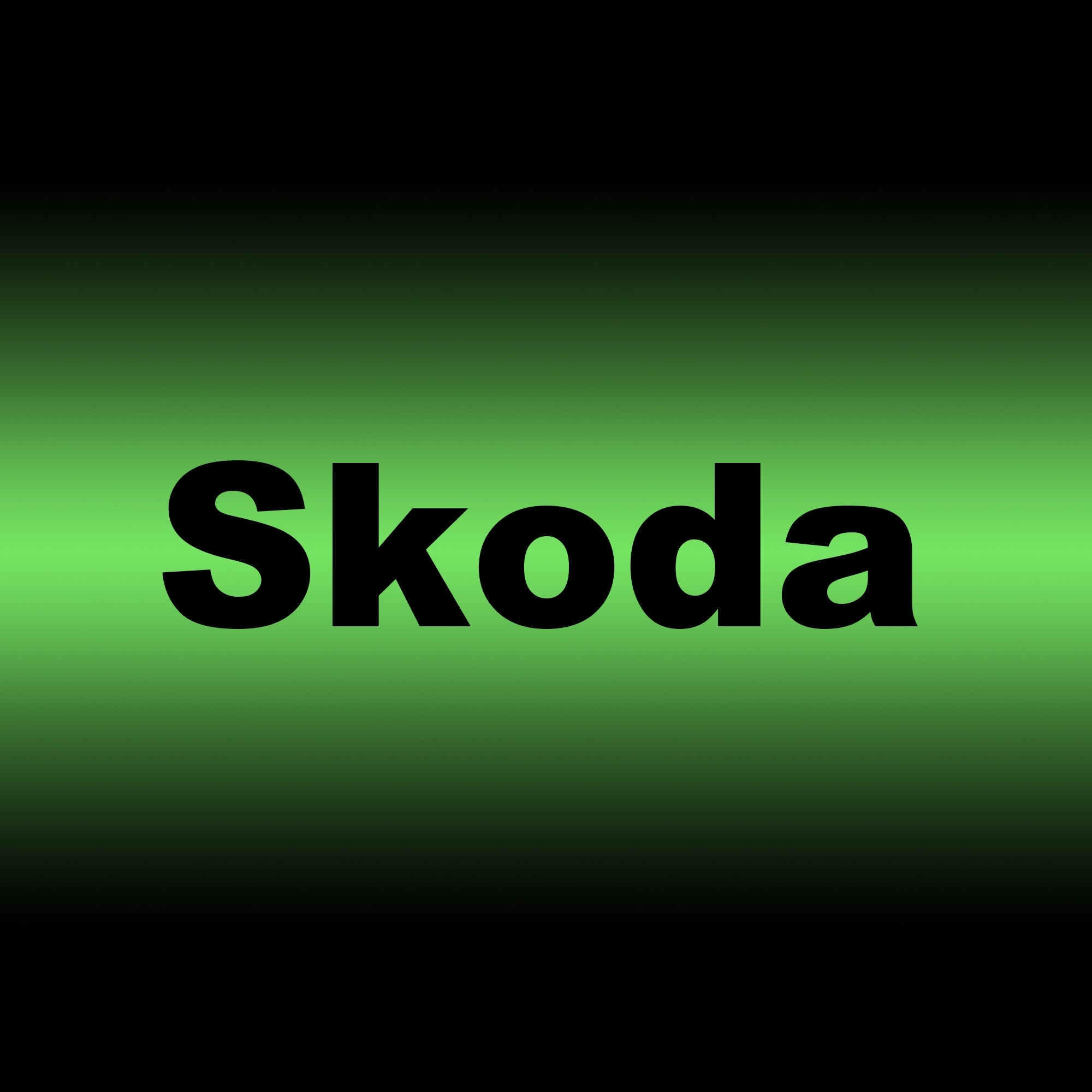 Rubber Tailored Car mats Skoda - Green Flag vGroup